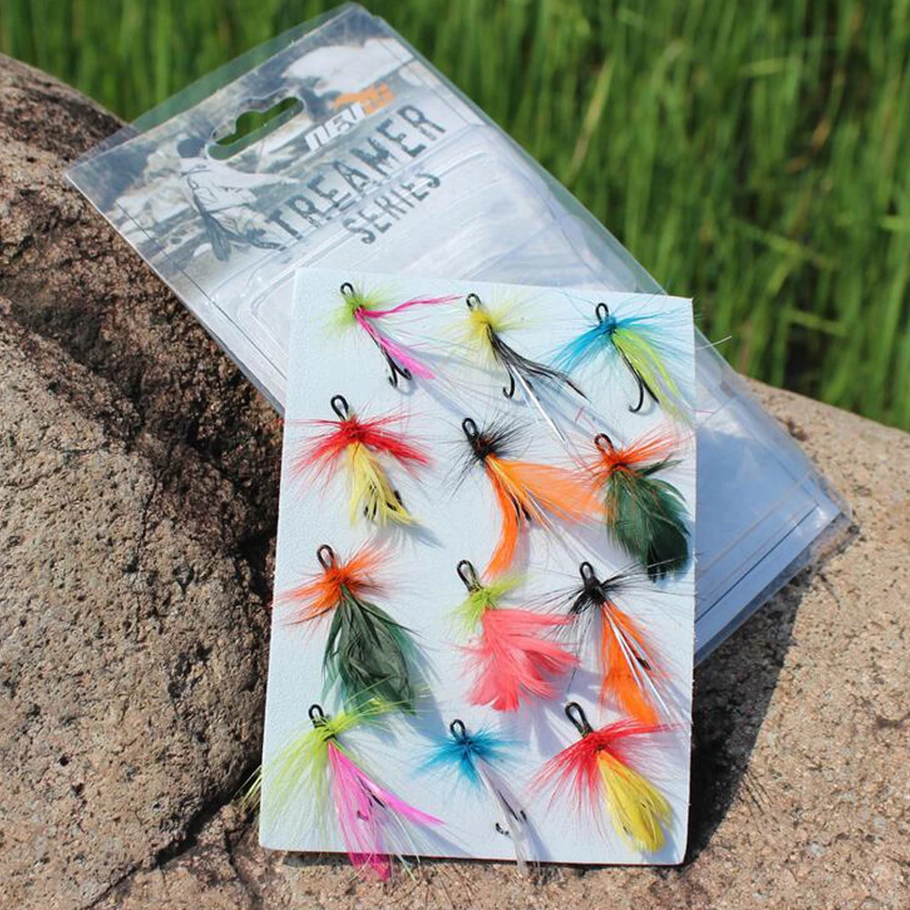 KyleBooker 12 шт./компл. различные рыболовные приманки влажная муха снасти Бабочка Барб