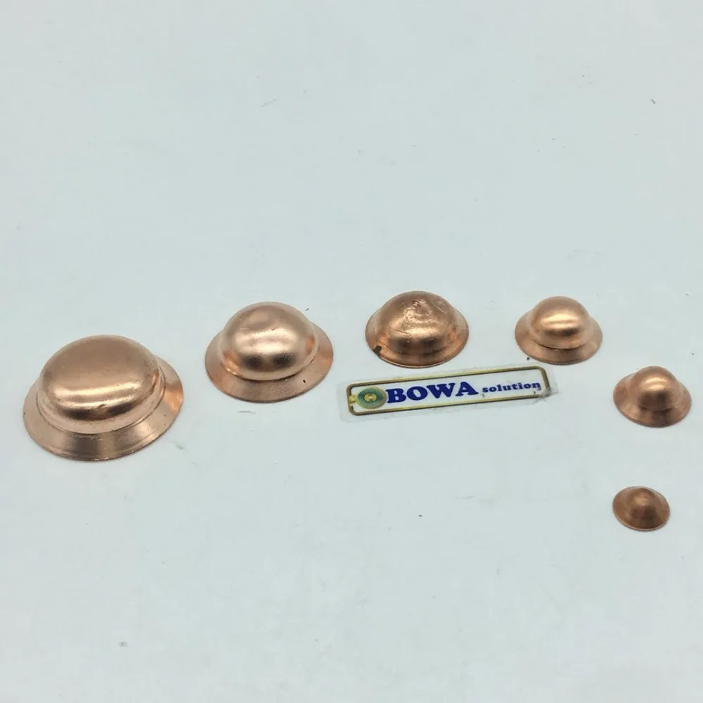 Высококачественные Медные колпачки используются вместе с гайками для