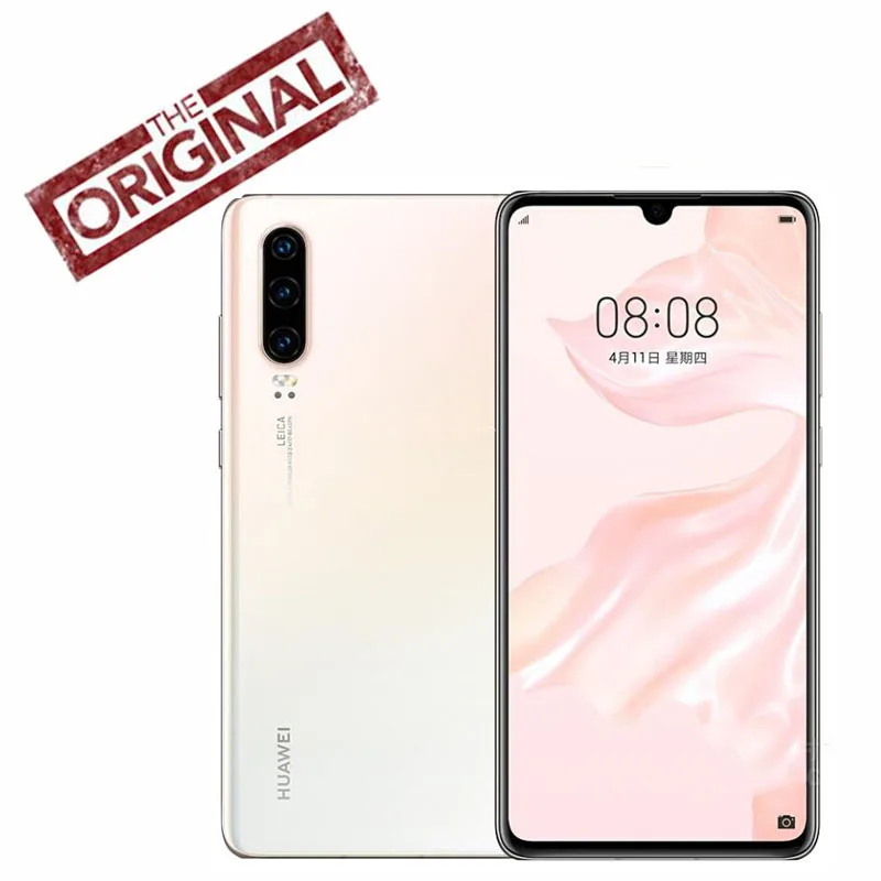 Мобильный телефон Huawei P30 Pro оригинальный Kirin 980 2 6 ГГц Android 9 1 47 дюйма OLED 2340X1080P IP68 NFC 4