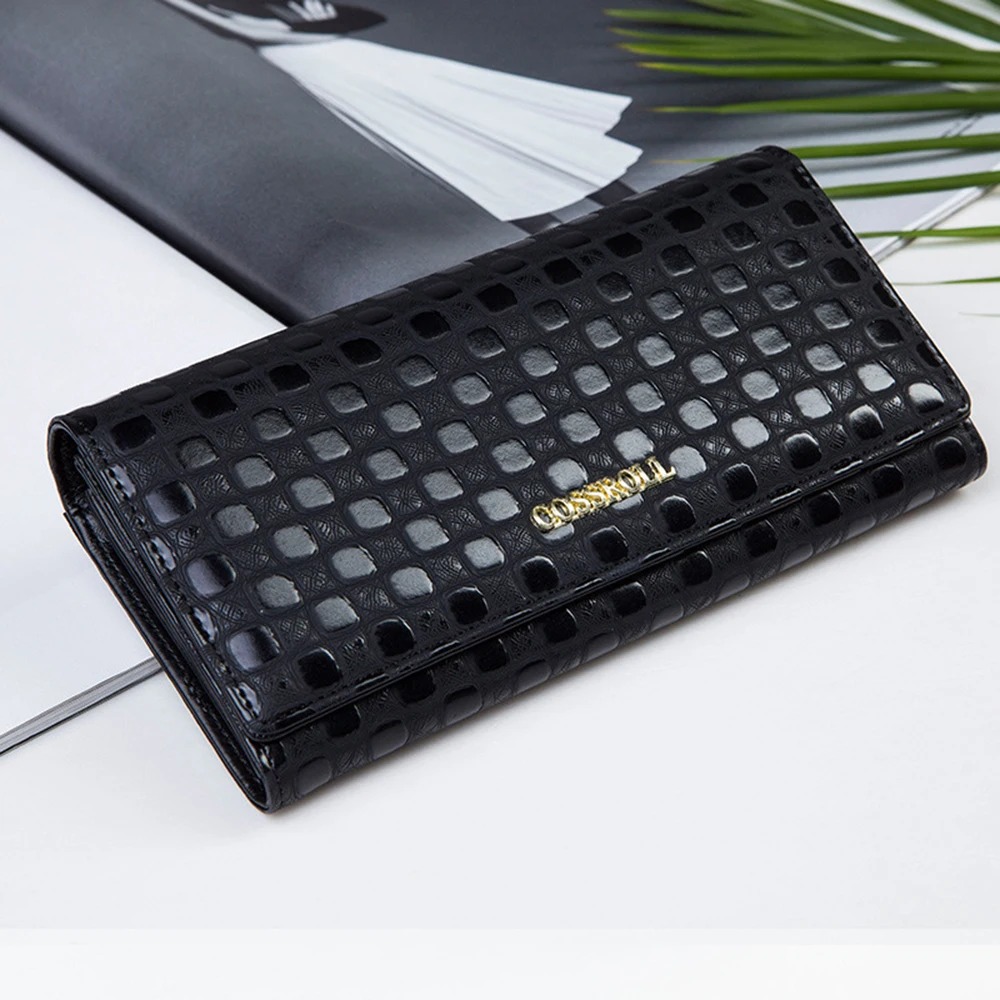 Кошелек кожаный женский кожа женщины кошелек Роскошные Дизайн дамы партия