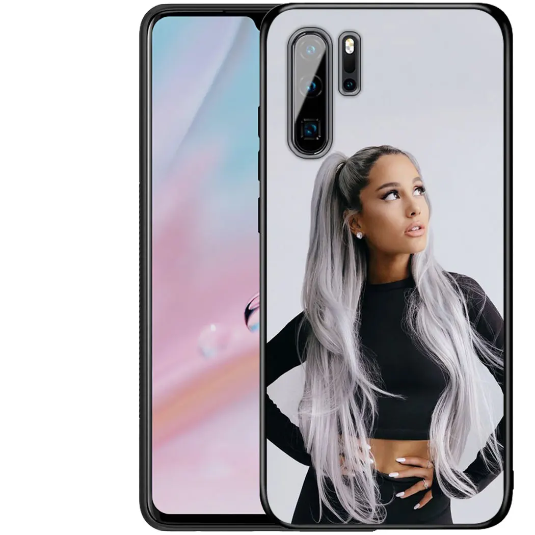 IYICAO Ariana Grande Soft Silicone Case for Huawei P Smart P30 P20 P10 Lite Pro Phone |