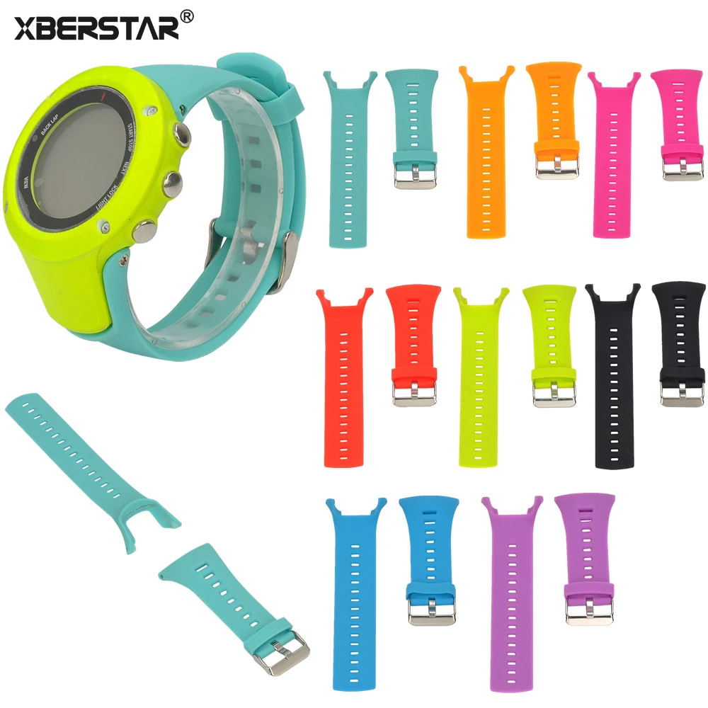 Силиконовый спортивный ремешок XBERSTAR для SUUNTO AMBIT Series 1/2/3 сменный Браслет часов|band