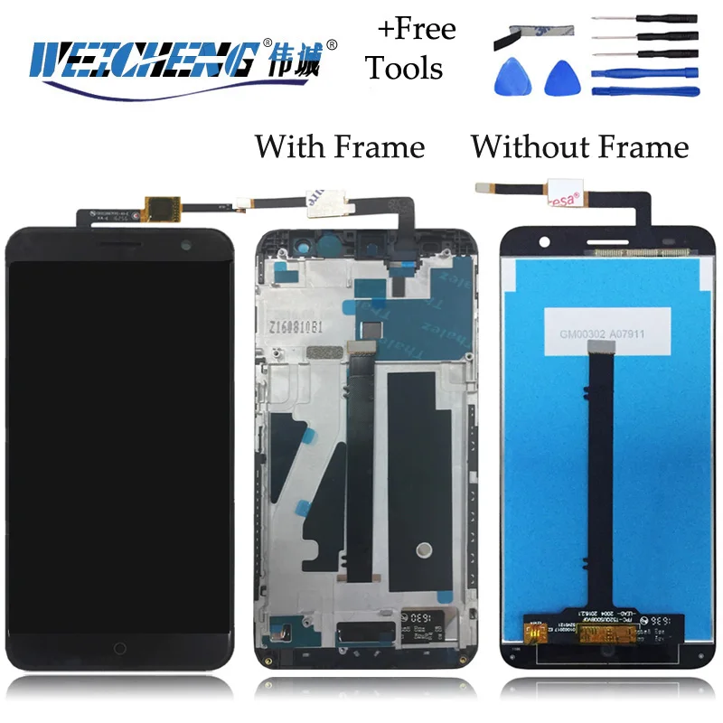 5 2 &quotдля ZTE Blade V7 Plus ЖК дисплей + сенсорный экран в сборе с рамкой для LCD