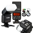 Передатчик Godox X1T-F + Вспышка Speedlite TT350F TTL 2,4G HSS для камеры Fuji Fujifilm X-Pro2 X-T20 X-T2 X-T1 X-E1 X-A3 X100F