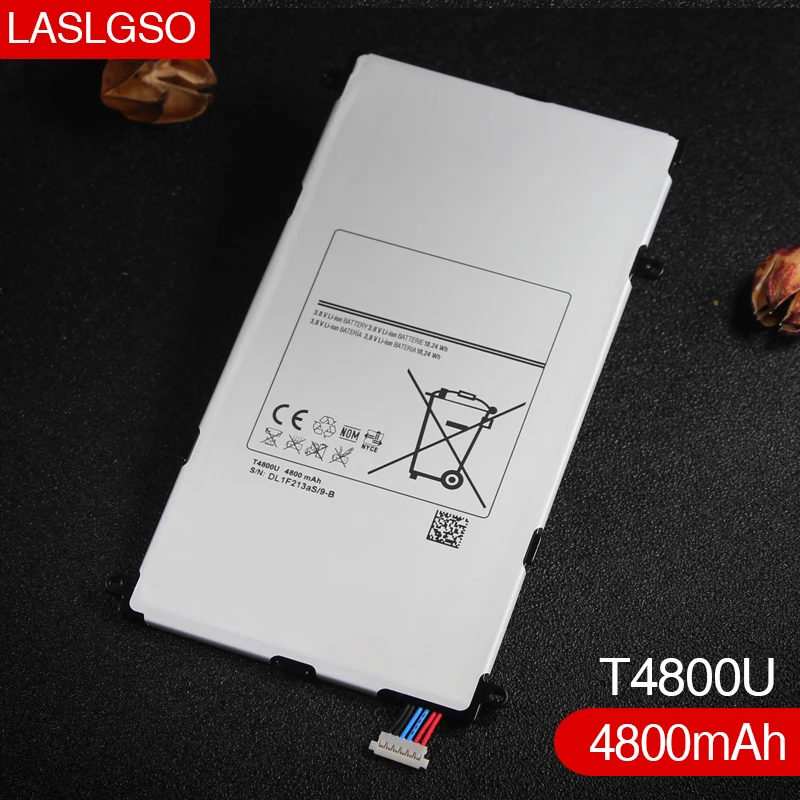 5 шт./лот хорошее качество T4800U/T4800E запасная батарея для Samsung Galaxy Tab Tablet Pro 8 4 дюймов