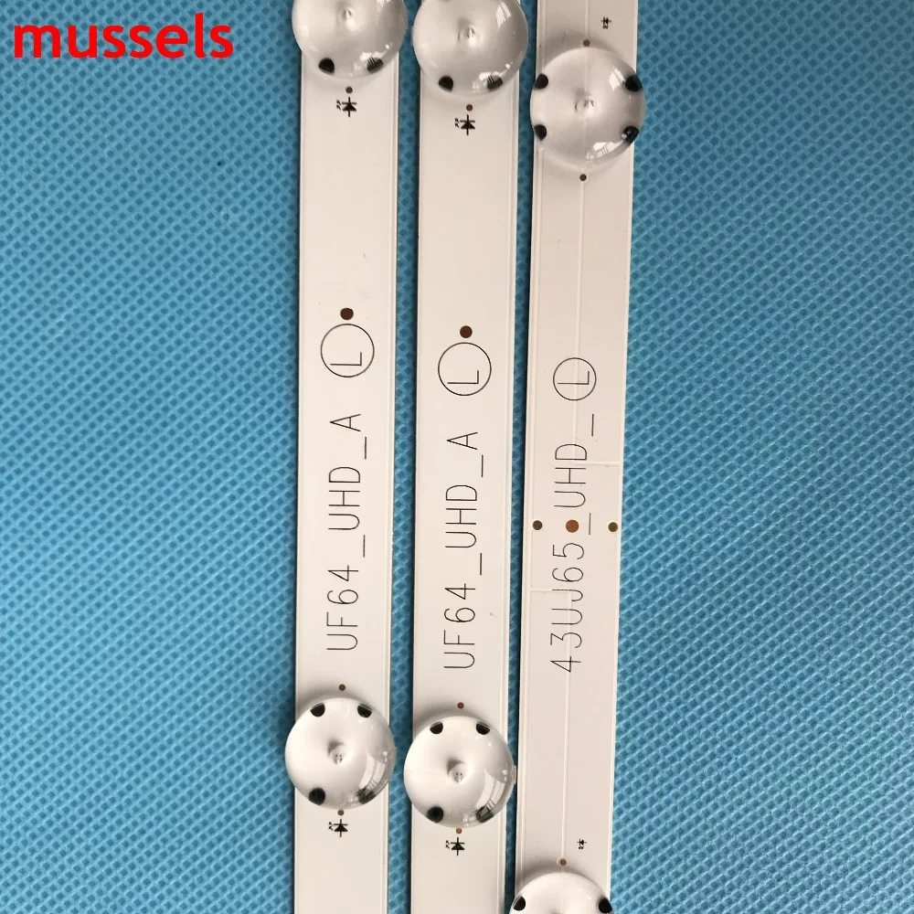 Светодиодная подсветка для LG 43 "84 см ТВ 7/8 лампа 43lh5700 43VH6100 43UH603V 6916L-2744A 6916L-2743A V16.5