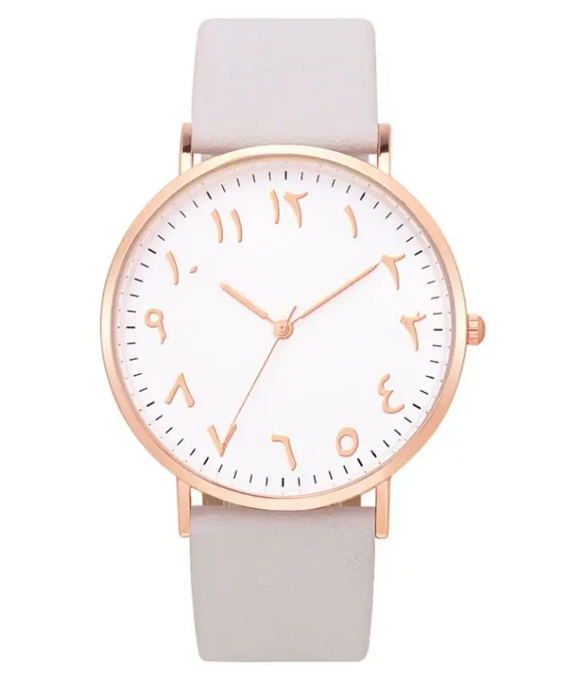 Розовое золото/серебро/черная сетка арабские цифры часы модные повседневные