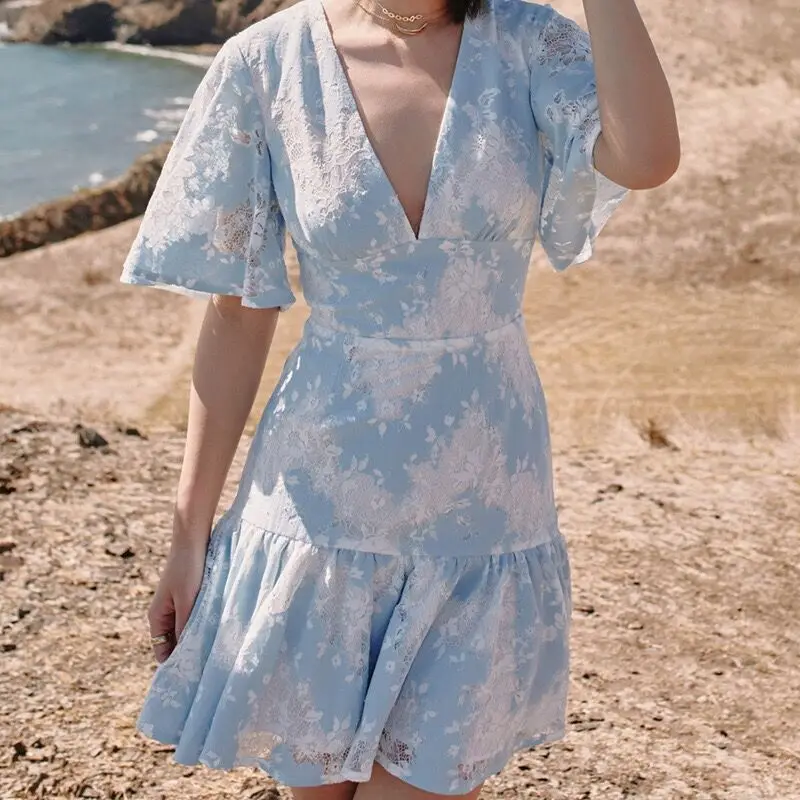Summer Dress Top Quality Sexy Celebrity Women Vintage Elegnat Homecoming Party Bodycon Mini | Женская одежда
