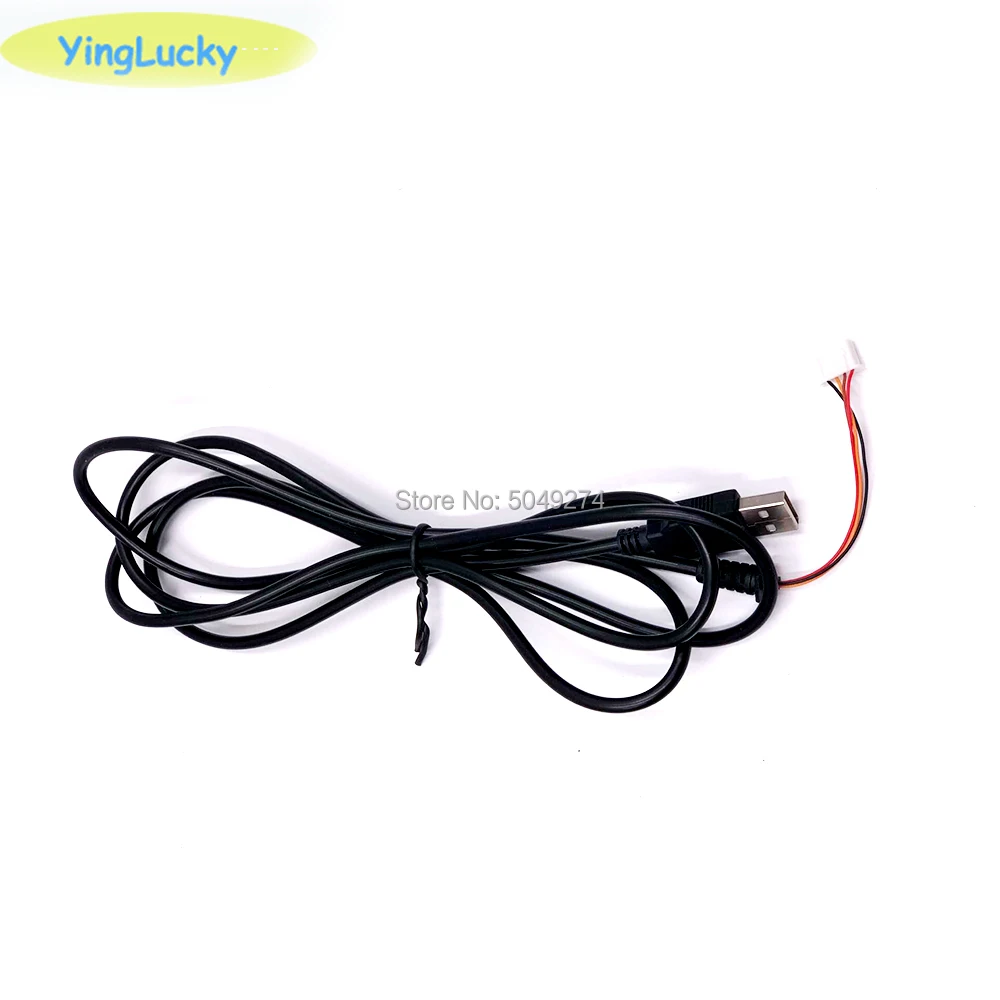 Yinglucky 1 шт. USB кабель, соединяющий кодировщик Нулевая задержка игровой джойстик чип управления DIY аксессуары - Цвет: Белый