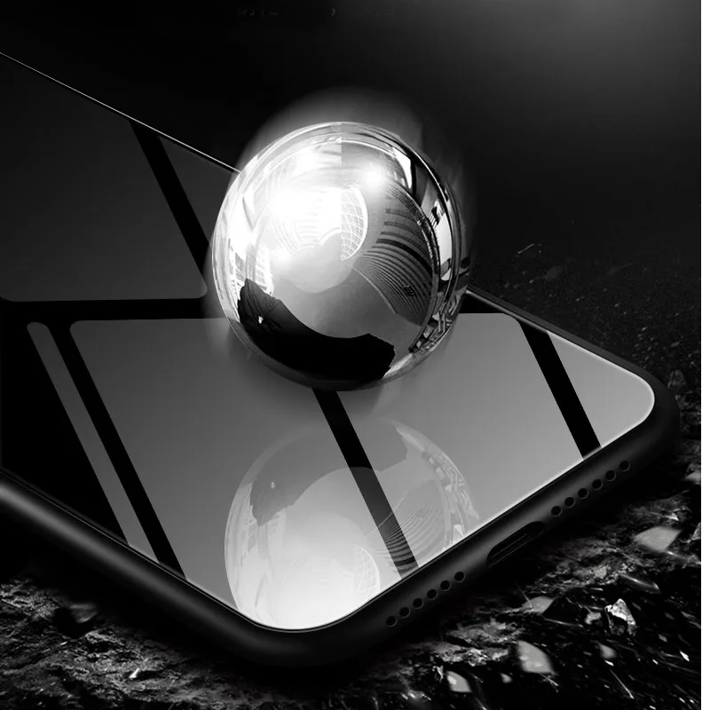 Чехол из закаленного стекла для Huawei GR5 2017 чехол GR 5 GR52017 Мягкая силиконовая задняя