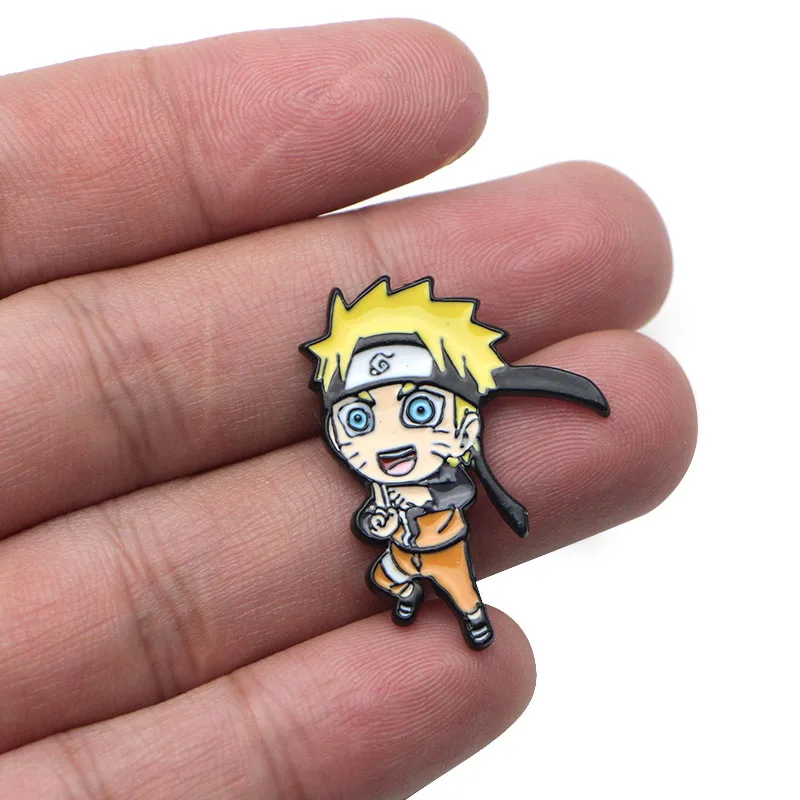 P3229 Dongmanli Uzumaki Naruto металлические эмалированные булавки и броши для женщин и мужчин нагрудные булавки рюкзак сумки шляпа значок подарки