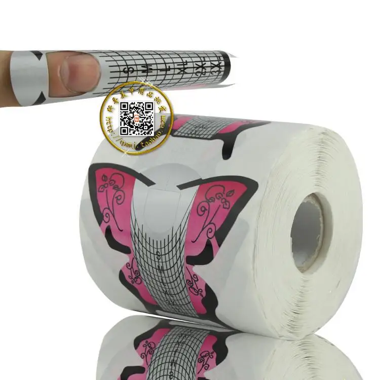 Большая распродажа! Самоклеющиеся формы для ногтей в виде бабочки