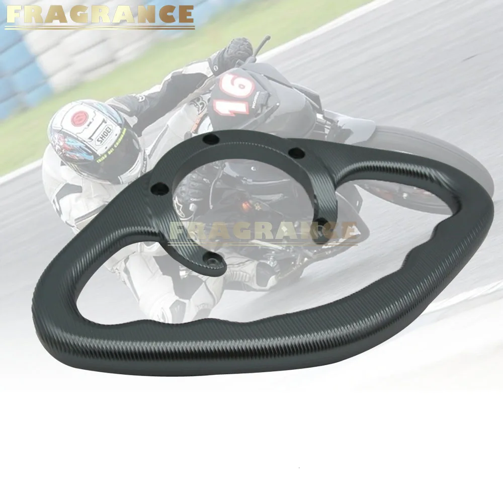 Titanium Для Yamaha FJR1300 FJR 1300 2003- 2012 2013 мотоцикл пассажирских рукоятки рукоятка бак поручень, ручка подлокотник - Цвет: Titanium