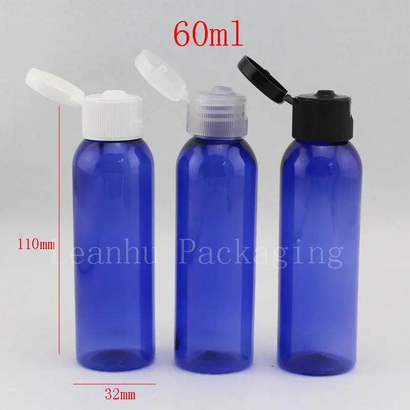 

50 мл синяя портативная дорожная бутылка для лосьона с верхней крышкой из филпа, контейнеры для мини-проба, пустой разряд для макияжа, бутылк...