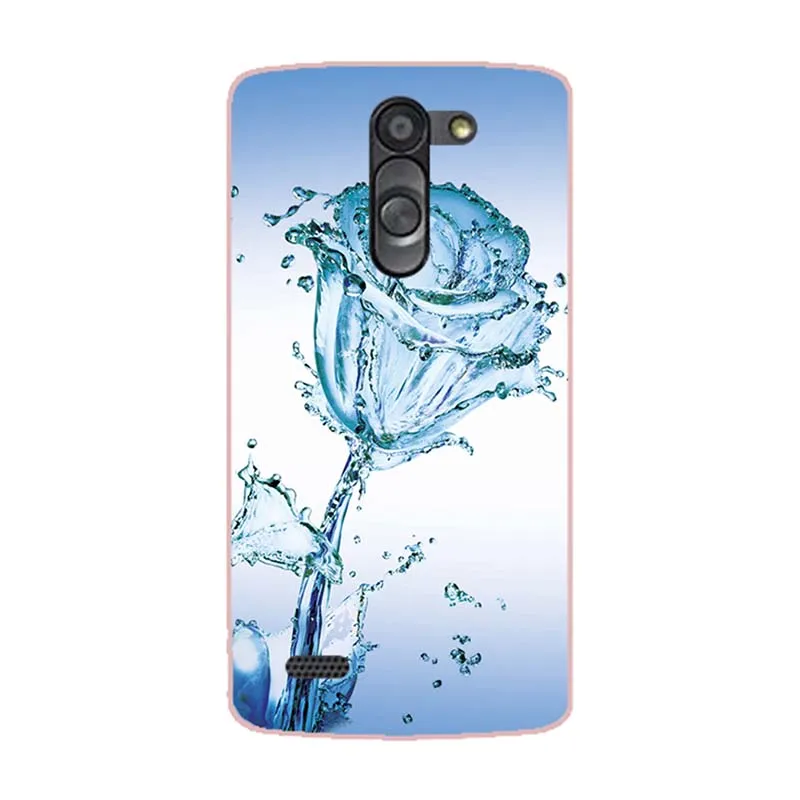 Красивый мягкий силиконовый чехол для телефона LG L Bello D331 D335 из ТПУ с мультяшным