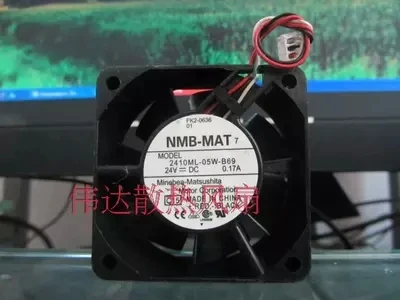 Оригинальный NMB 2410ML-05W-B69 6025 DC 24V 0.17A 60*60*25 мм Три охлаждающих вентилятора... - купить