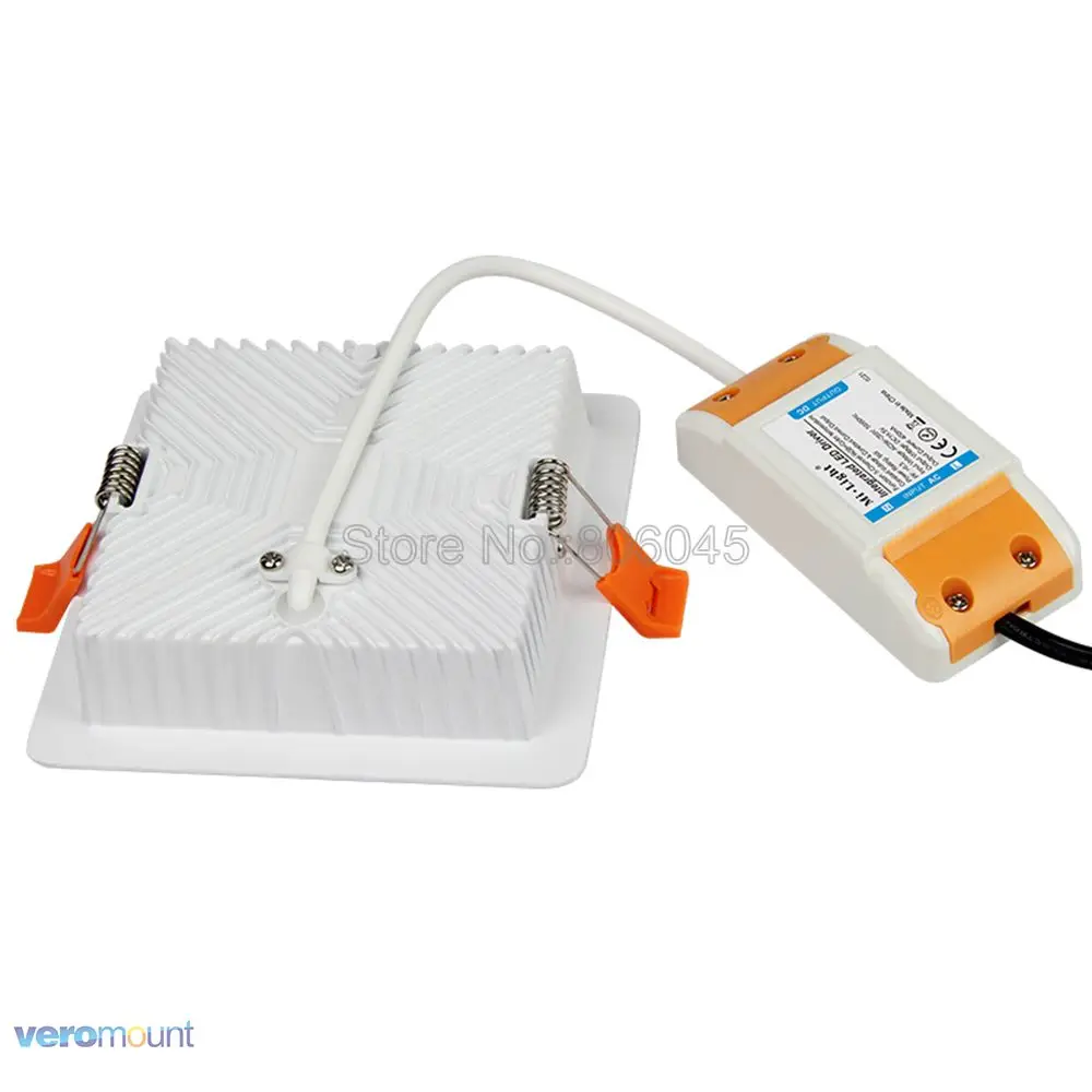 MiLight FUT064 9 Вт RGB + CCT квадратный светодиодный потолочный светильник AC85-265V WiFi