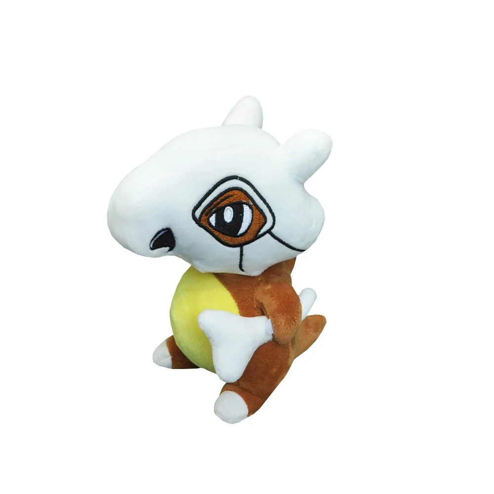 Cubone 15cm Плюшевая кукла Ditto Bewear Bulbasaur Alakazam Altaria Dragonite Chansey Gengar Charizard Charmander Diglett электрод Larvitar TYQQ - Цвет: Cubone 15cm
