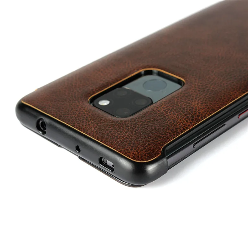 Флип чехол Windows View для Huawei Mate 20 кожаный Магнитный аксессуар мобильного телефона Pro