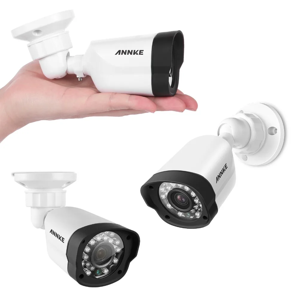 Камера видеонаблюдения ANNKE FHD 1080P 4 в 1 TVI/CVI/AHD/CVBS подходит для улицы с защитой от