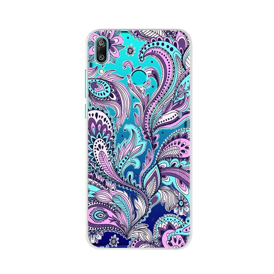 Чехол для huawei Y7 чехол Y7 Prime силиконовый чехол ТПУ бампер мягкая задняя крышка для Funda huawei Y7 чехол для телефона Capa