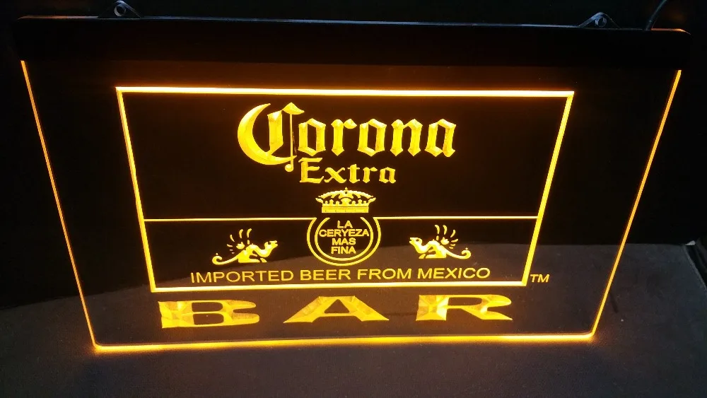 Jb 56 Corona пивной бар Экстра Логотип Пивной Паб Клуб 3d знаки светодиодный неоновый