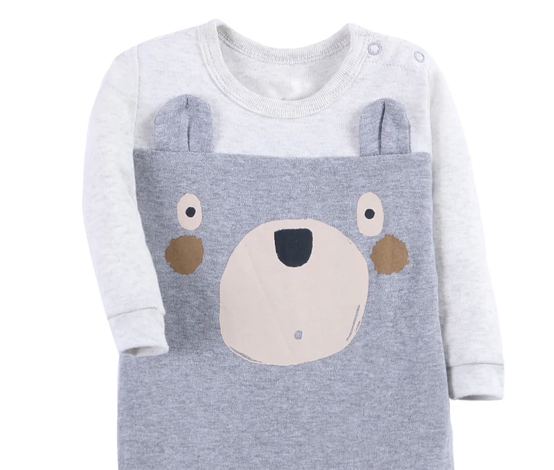 Комбинезоны детские для мальчиков и девочек комплект детской одежды боди с милым