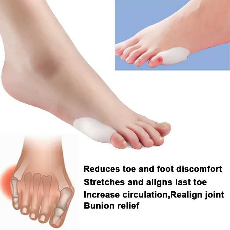 1 пара гелевых силиконовых протекторов для маленьких ног защита ухода за ногами
