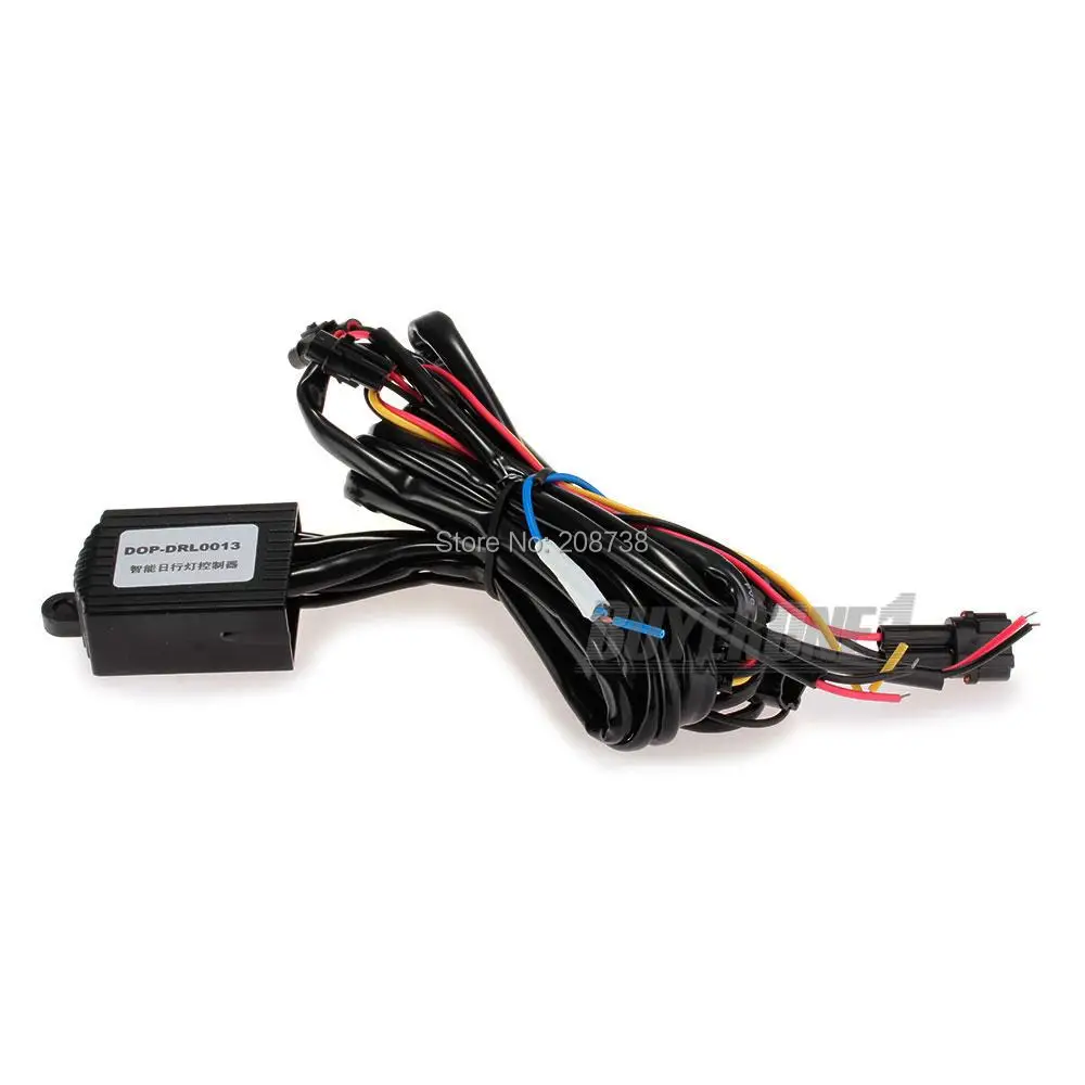 Светодиодные дневные ходовые огни DRL реле противотуманных светильник р жгут