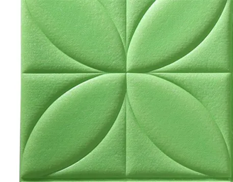 Зеленый 3D настенная наклейка s Safty Foam домашний декор самоклеющиеся обои DIY Настенный декор кирпичная гостиная детская спальня декоративная наклейка - Цвет: Зеленый