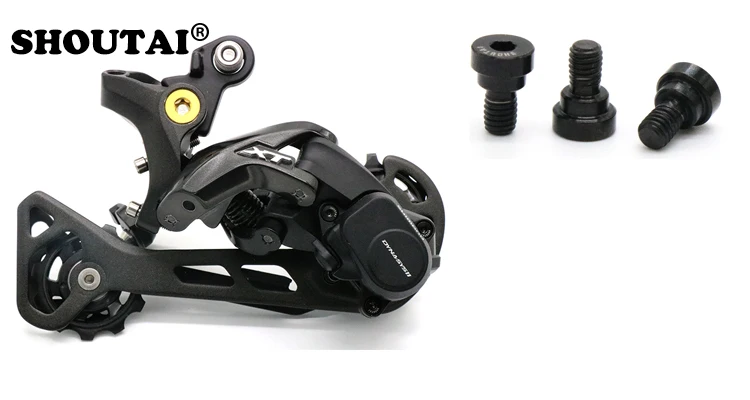 3 шт. велосипед TC4 титановый сплав задний переключатель болт для Shimano XT 8000 велосипедный переключатель аксессуары для модификации