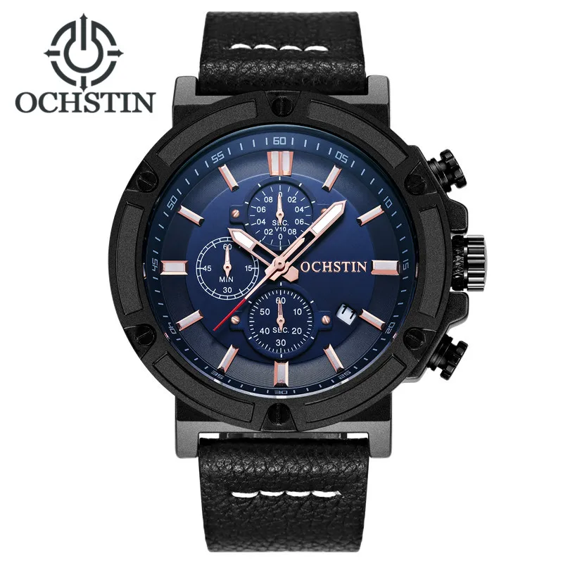 Relogio masculino OCHSTIN мужские военные кварцевые часы с хронографом Топ бренд класса люкс