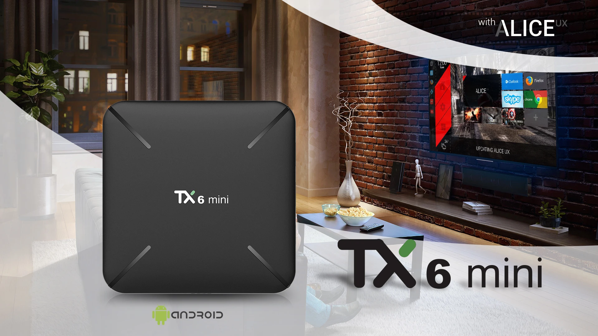 Новый TX6 mi ni Android 9 0 Smart tv BOX 2 Гб 16 USB 3 Allwinner H6 телеприставка двойной WiFi медиаплеер PK box