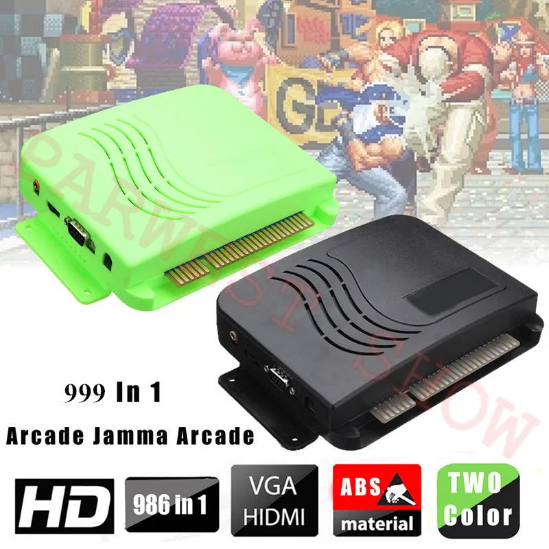 Мультиигра 999 в 1 печатная плата HD jamma аркадная игровая доска VGA и выход Игровая