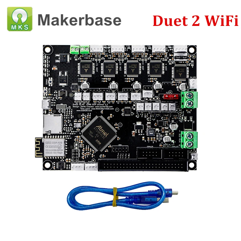 Duet 2 Wifi V1.04 Borad клонированный Duet2 Расширенная 32 битная электронная материнская