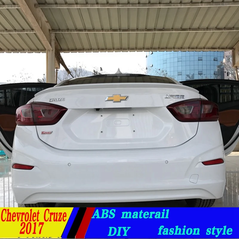 Используется для chevrolet спойлер cruze 2017 Высокое качество ABS Материал заднее крыло