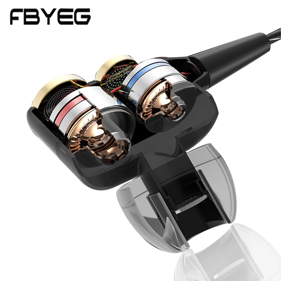 Внутриканальные наушники FBYEG Bluetooth Hi Fi спортивные стереонаушники с басами 4