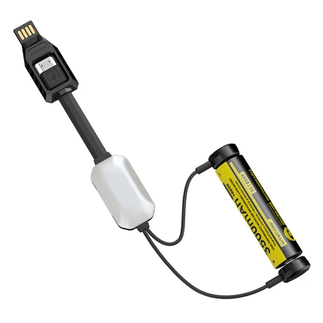 NITECORE LC10 портативное магнитное наружное Зарядное устройство USB для литий ионной