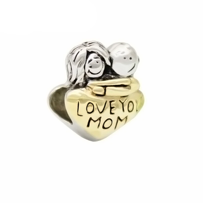 Мама День матери. Ребенок. Стразы. Бусины подвески для браслета Pandora|Бусины| |