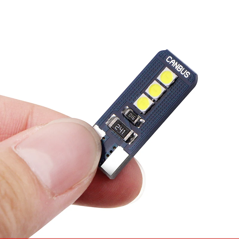 1 шт. стайлинга автомобилей авто светодиодный T10 Canbus 194 W5W 6 SMD 3030 Светодиодный лампочки нет ошибок светодиодные фары для парковки T10 светодиодный автомобильный боковой сигнал
