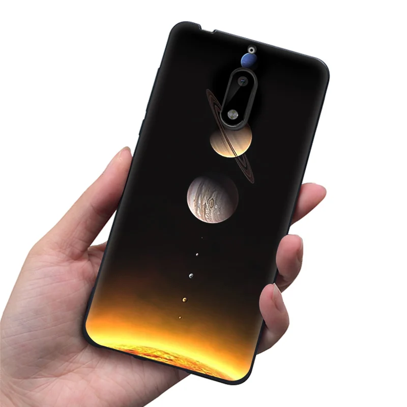 7 JURCHEN Чехол для мобильного телефона Nokia 6, чехол для Nokia6, силиконовый чехол, милый мультяшный рисунок, 3D роскошный чехол из мягкого ТПУ для Nokia 6, чехол Hoesje 30 - Цвет: 7