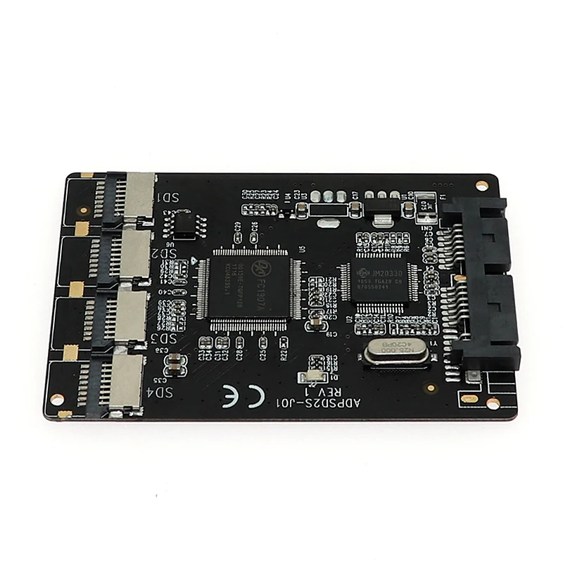 Оптовая продажа 4x micro SD TF карта для передачи данных SATA Micro памяти ноутбук SSD RAID