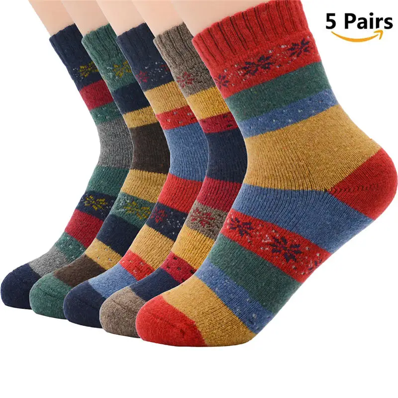 носки мужские calcetines женские новый год 5 пар мужские/женские с принтом|Носки| |