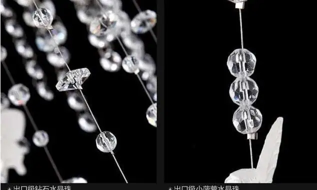 Простая креативная потолочная лампа для ресторана спальни теплые романтичные