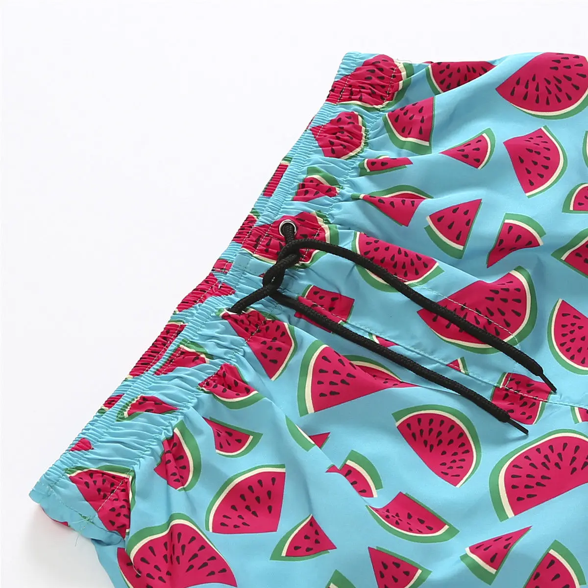 Хит лета Для мужчин с принтом в виде арбуза Водонепроницаемыми панелями Шорты
