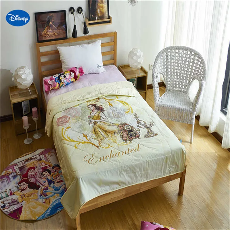 Disney Beauty and Beast Belle одеяло элегантное Европейское лоскутное модное