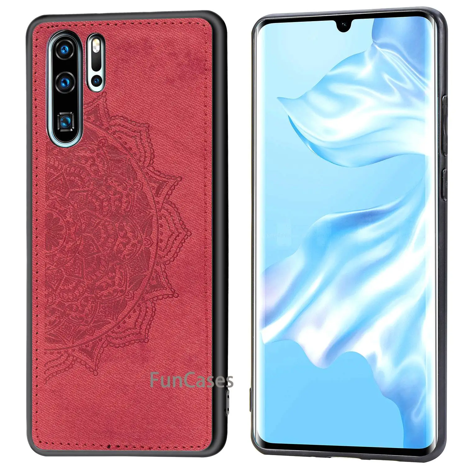 Ультратонкий силиконовый чехол для телефона с изображением мандалы huawei P30 Pro