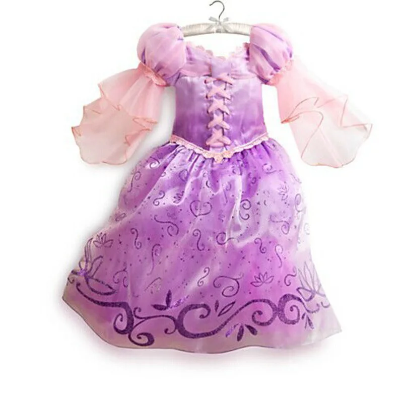 Новинка платье принцессы Софии с длинными волосами в европейском и американском