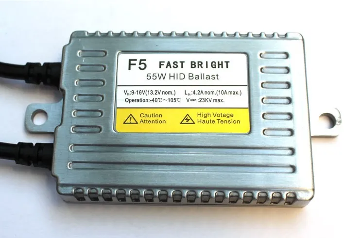 12V 55W F5 Балласт DLT 12V 35W F3, 12V 55W F5, 12V 70W F7. Быстрый Яркий Светильник, цифровой ксеноновый балласт - Цвет: 12V 55W F5