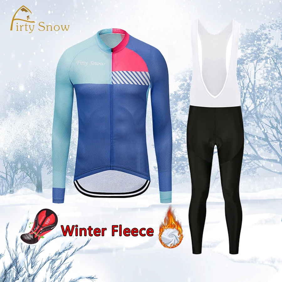 

Мужская Зимняя Теплая Флисовая одежда для велоспорта, одежда для горного велосипеда, профессиональный костюм для триатлона, спортивная оде...